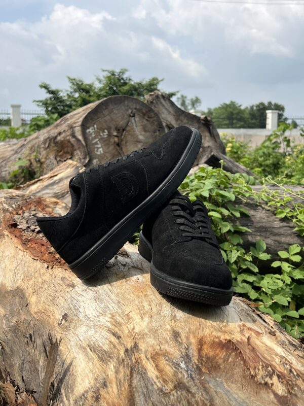 Matte Black Sneakers