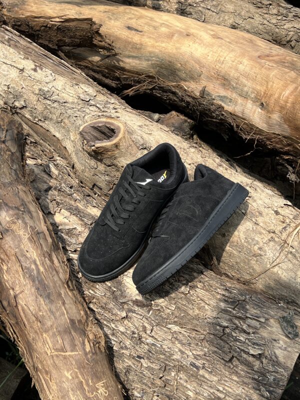 Matte Black Sneakers